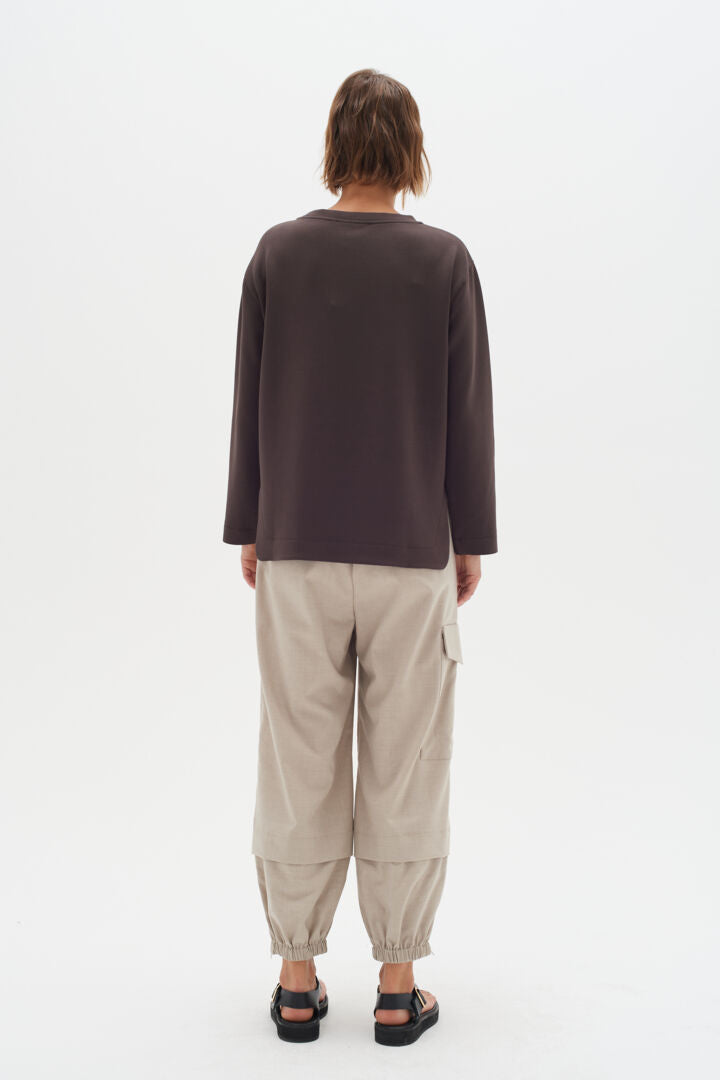 Inwear Gincent Chocolate Brown Crewneck