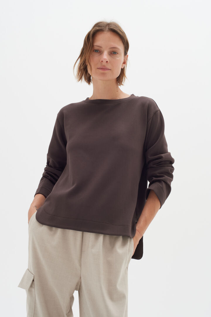Inwear Gincent Chocolate Brown Crewneck