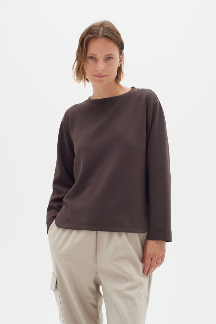 Inwear Gincent Chocolate Brown Crewneck