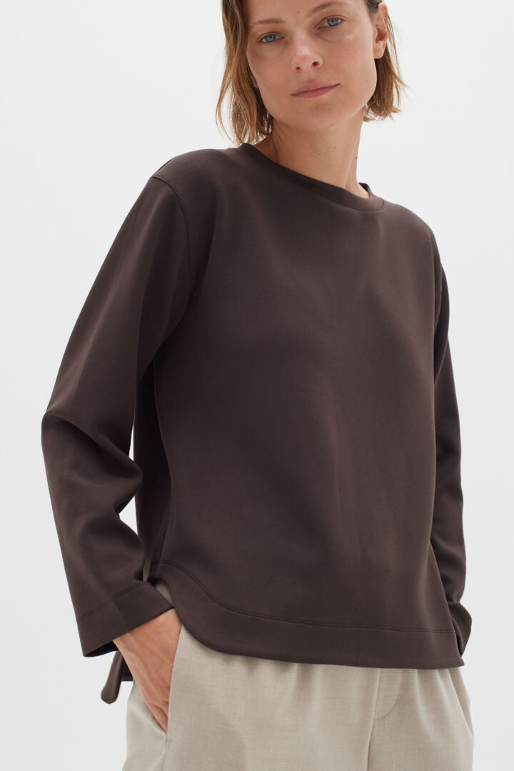 Inwear Gincent Chocolate Brown Crewneck