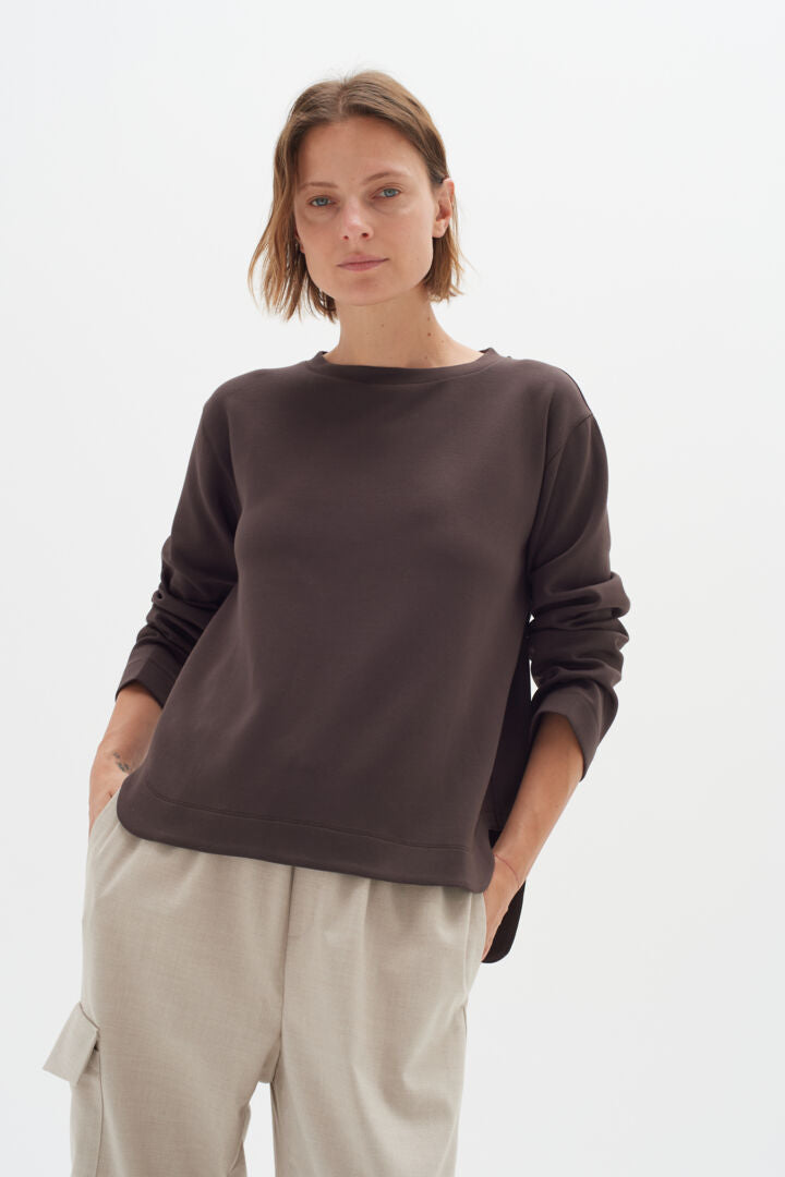 Inwear Gincent Chocolate Brown Crewneck