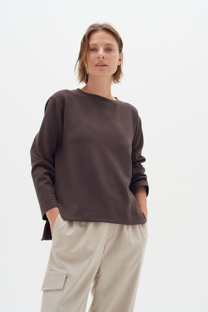 Inwear Gincent Chocolate Brown Crewneck