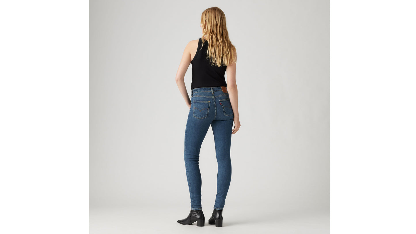 Levi`s 721 High Rise Skinny Blue Wave Dark Jeans