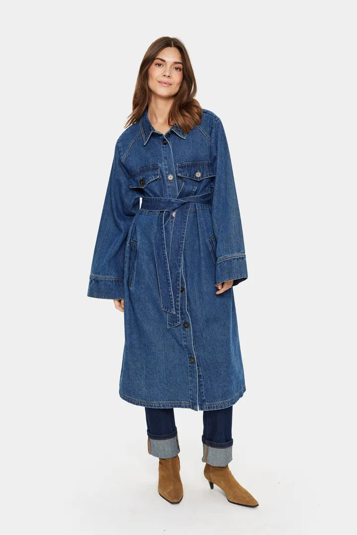 Saint Tropez Ilba Denim Coat