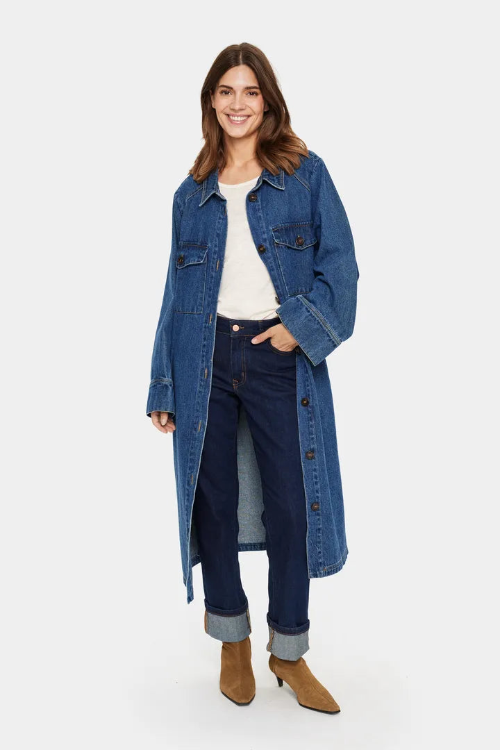 Saint Tropez Ilba Denim Coat