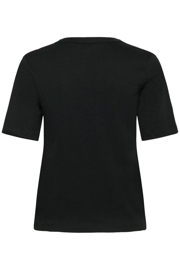 Part Two Ratansa Black T-Skjorte