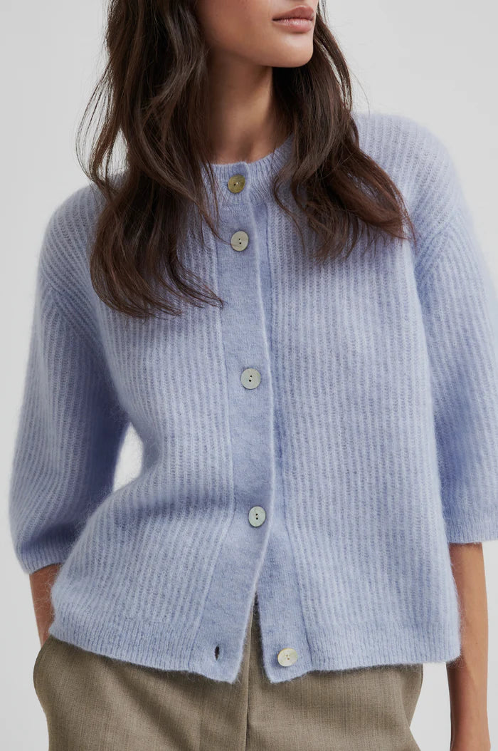 Second Female Andrea Brunnera Blue Cardigan