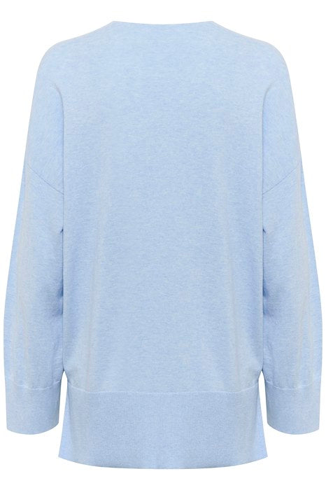 Inwear Yas Lys Blå V-Neck
