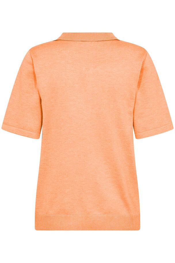 Saint Tropez Mila Polo SS Paradise Melange Genser