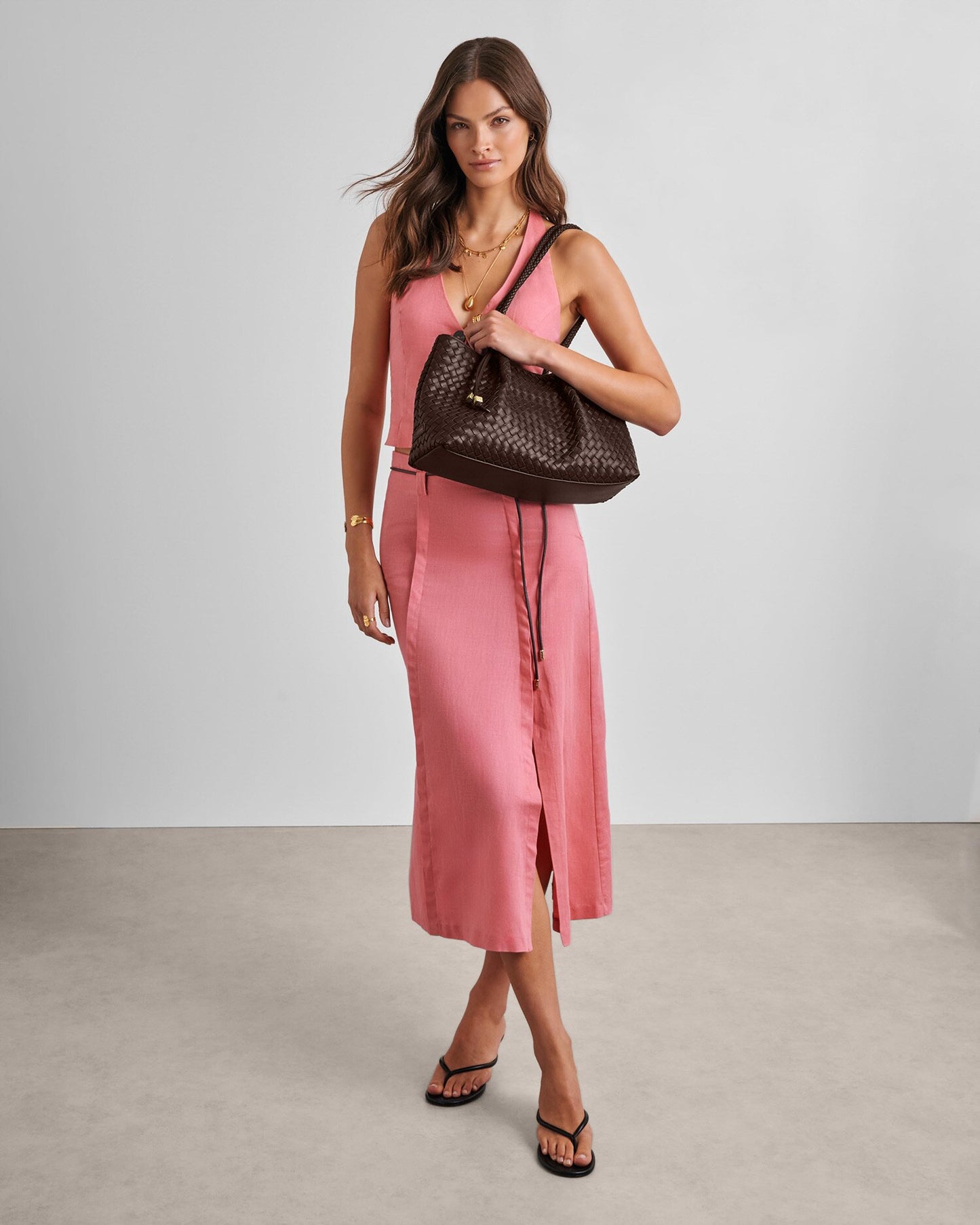 Katie Loxton Nova Small Chocolate Tote Bag