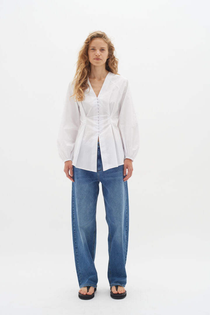 Inwear Helve Hvit Bluse