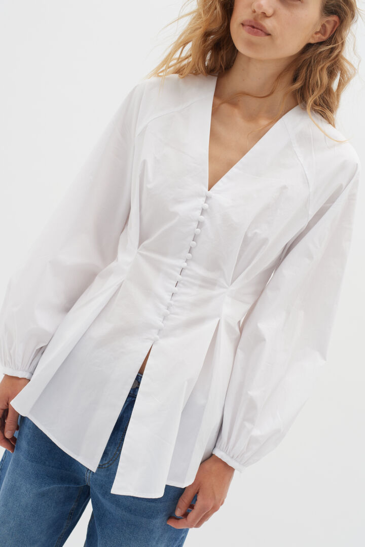 Inwear Helve Hvit Bluse