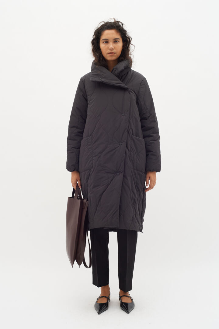 Inwear Legian Long Black Coat