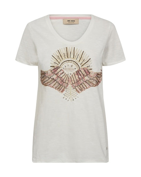 Mos Mosh Nadine O-SS Deco Tee