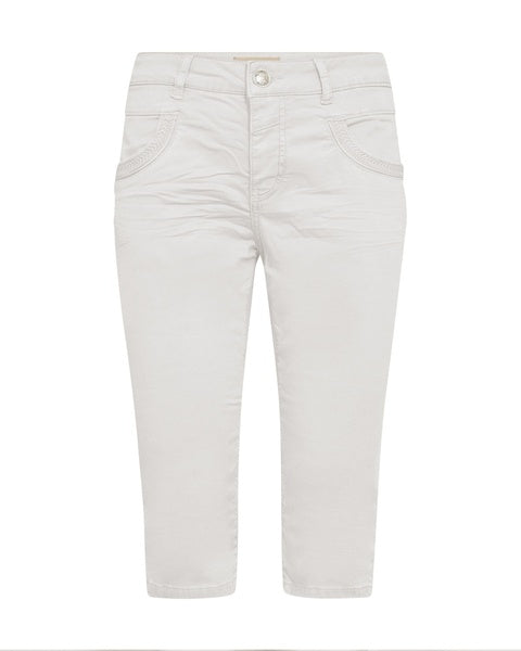 Mos Mosh Naomi Treasure White Capri