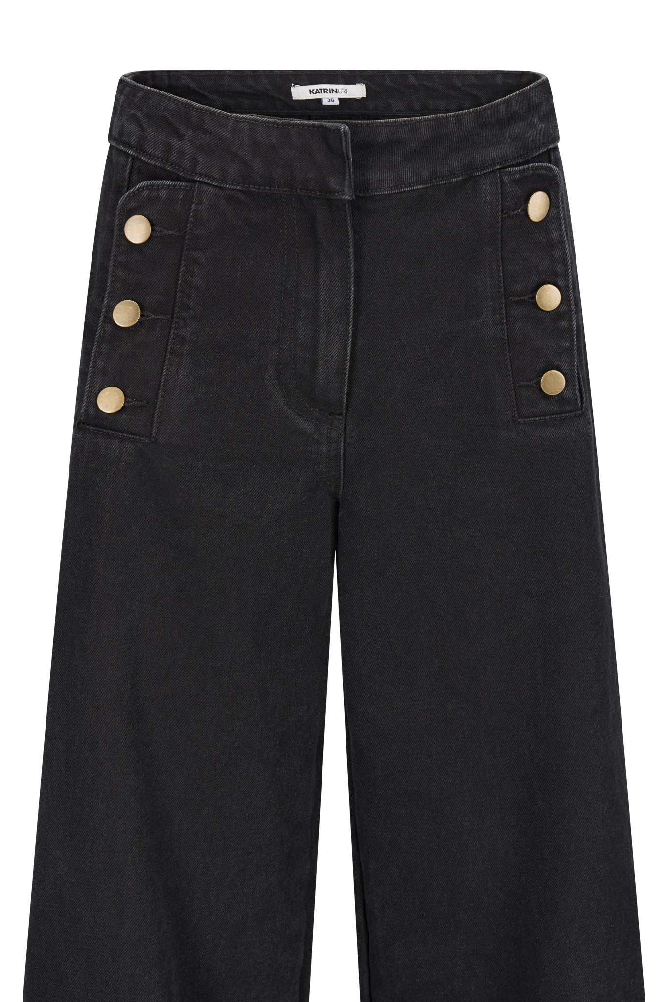 Katrin Uri Manhattan Washed Black Jeans