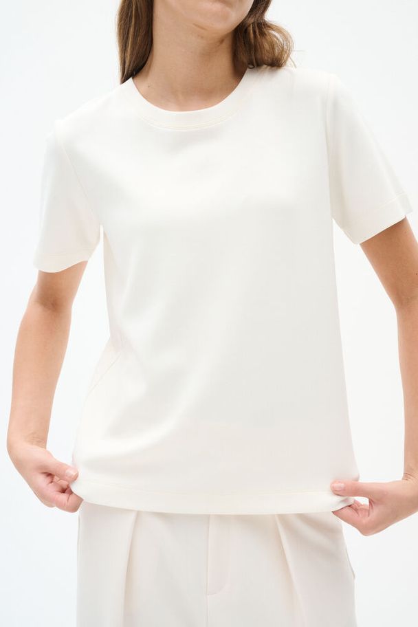 Inwear Vincent Karmen Whisper White T-Skjorte
