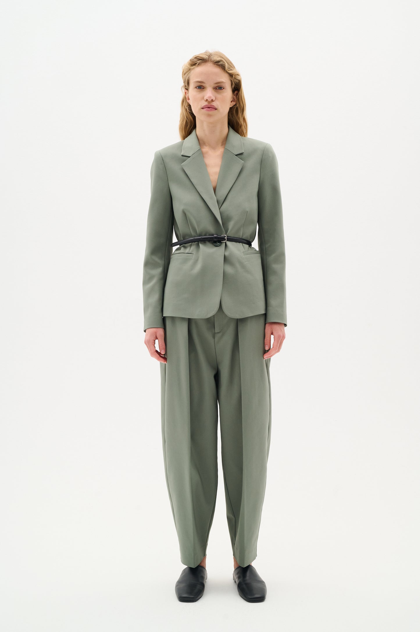 InWear Zella Wide Agave Bukse