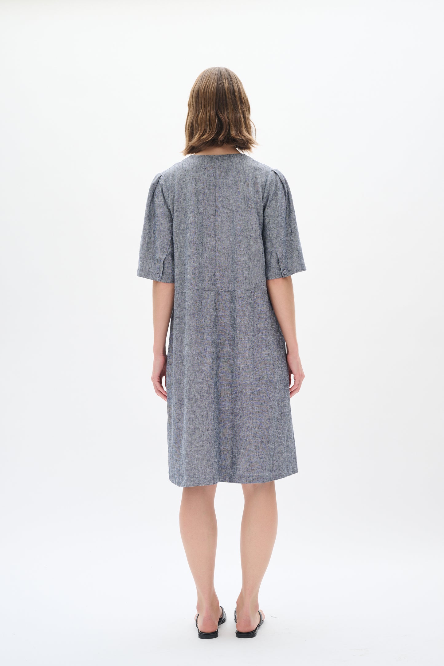 Inwear Rimone Marine Blue Melange Kjole