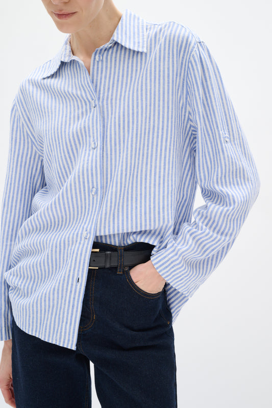 Inwear Rimone Blue/White Skjorte