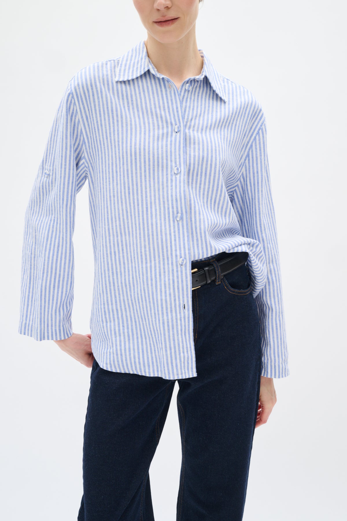 Inwear Rimone Blue/White Skjorte