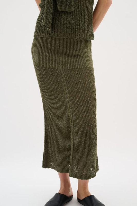 Inwear Siga Dusty Olive Skjørt