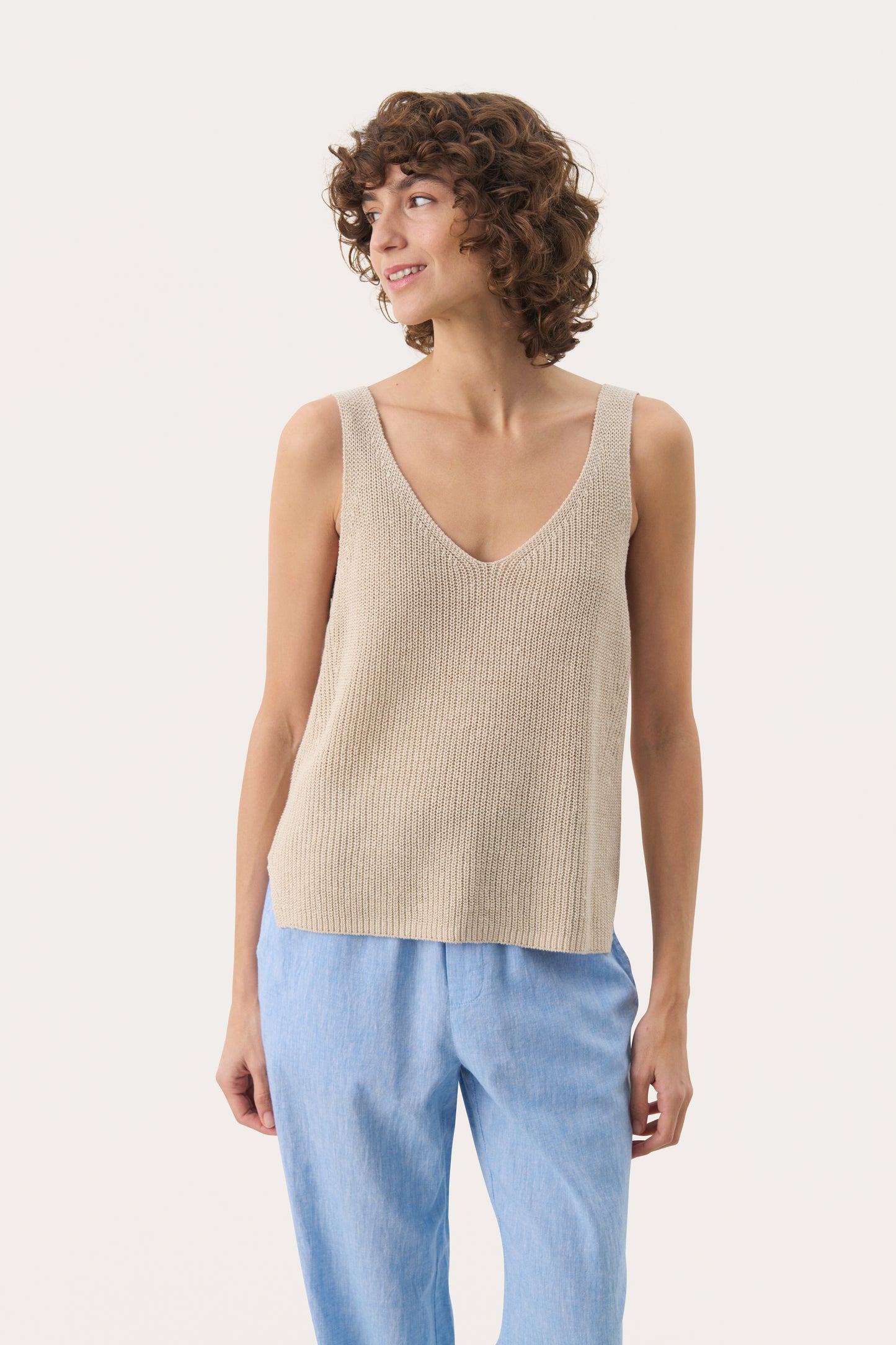 Part Two Rebecca French Oak Singlet