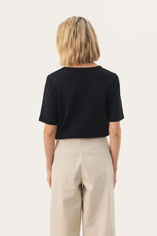 Part Two Ratana Black T-Skjorte