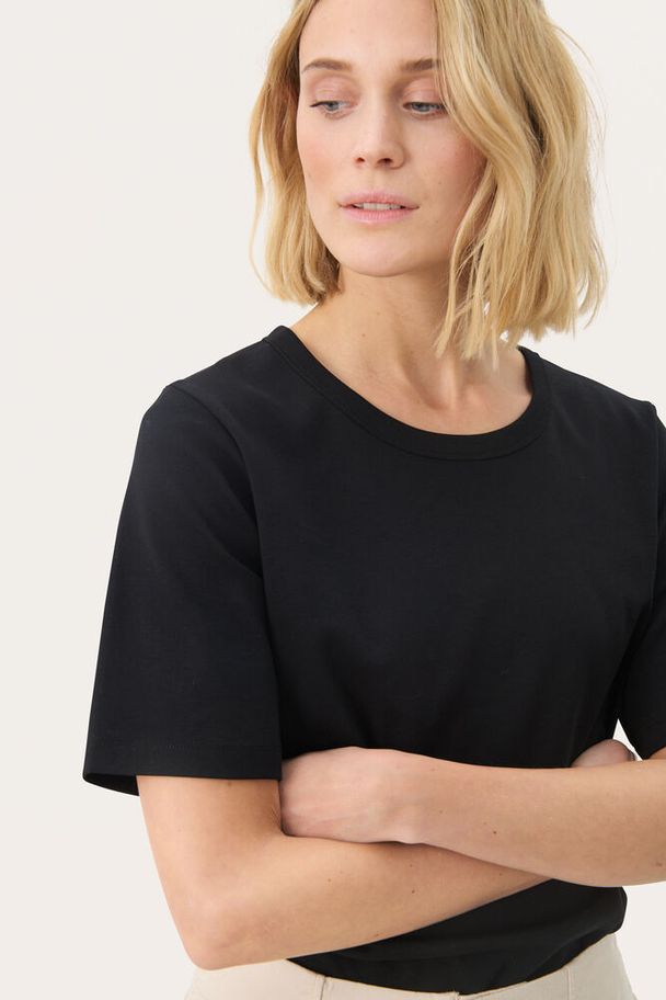 Part Two Ratana Black T-Skjorte