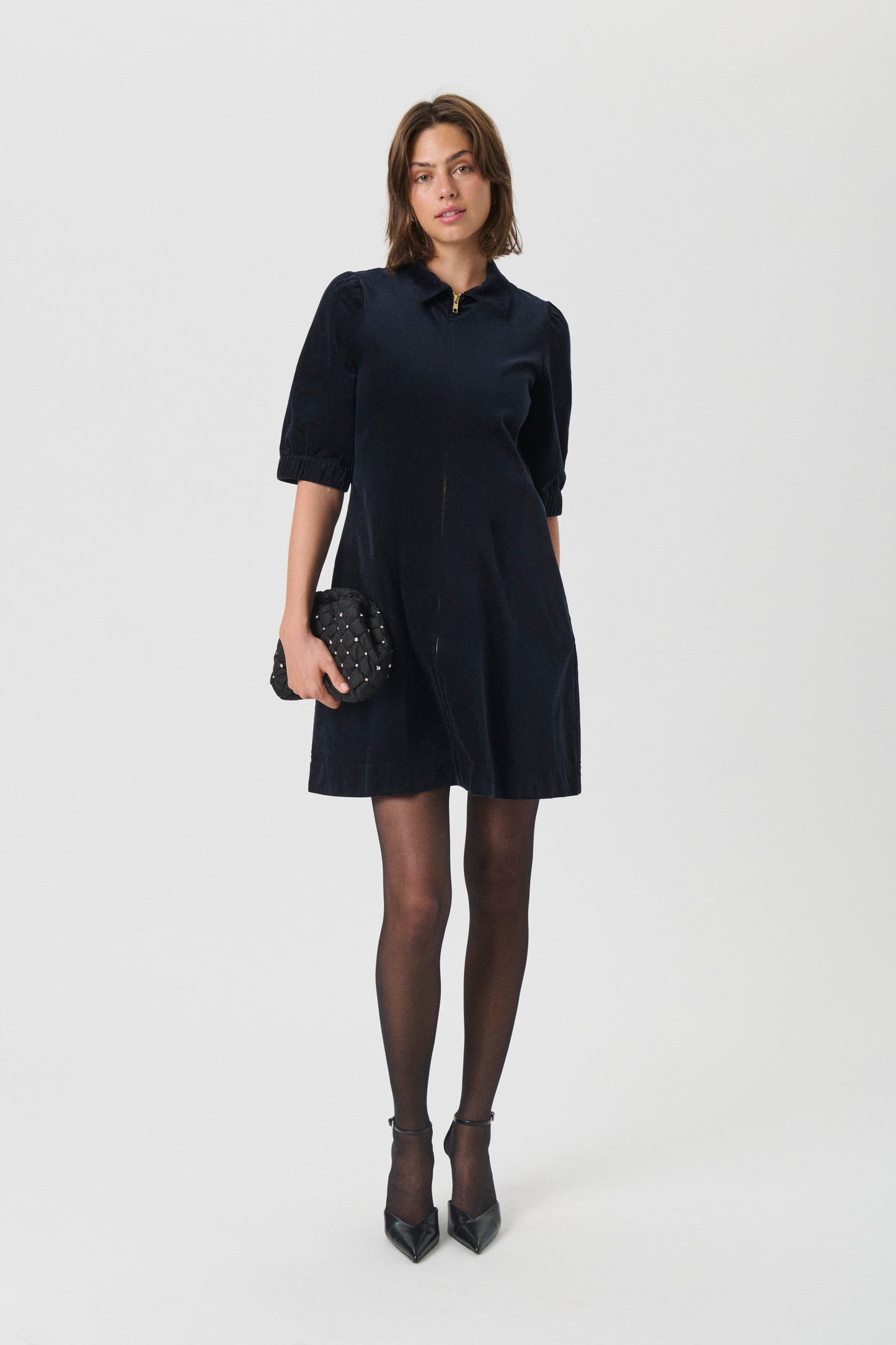 Part Two Eyvora Dark Navy Kjole