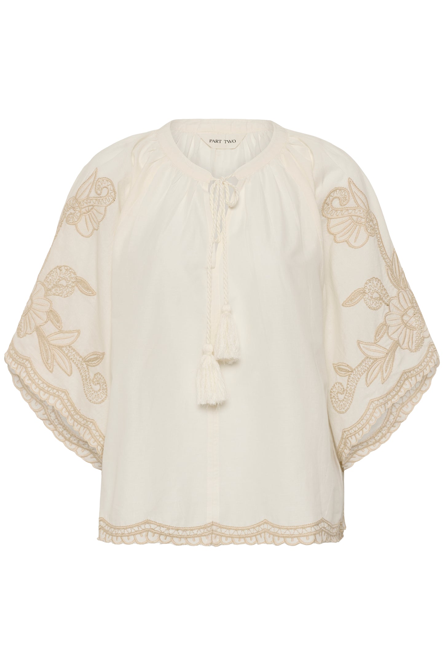 Part Two Biancha White French Oak Blouse