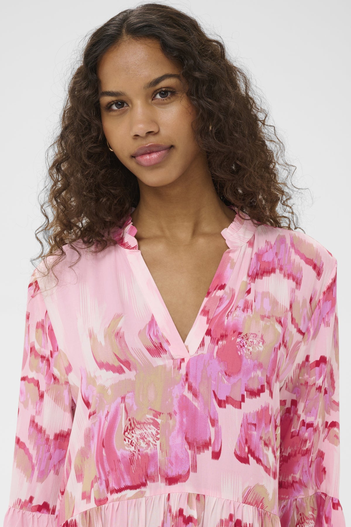 Saint Tropez Eda Poppy Shaded Dress