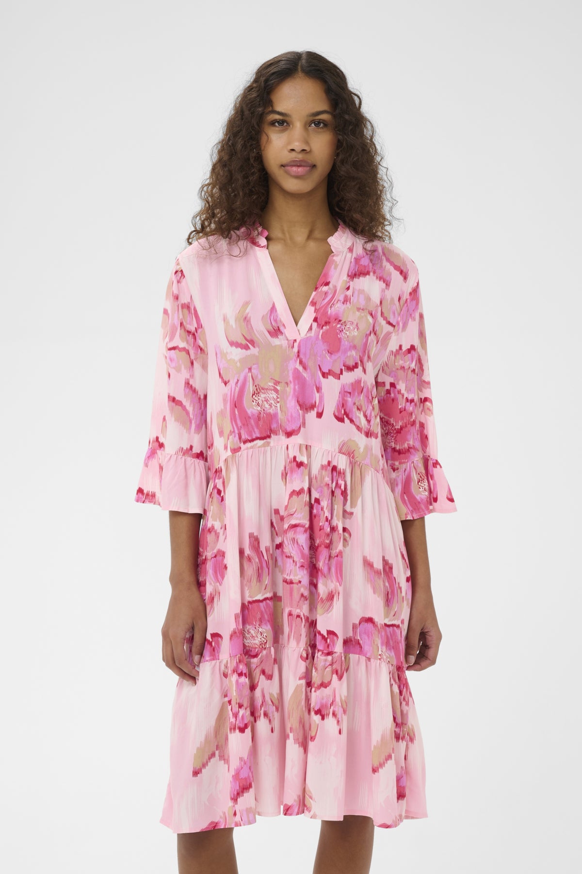 Saint Tropez Eda Poppy Shaded Dress