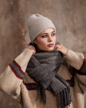 Tif Tiffy Merino Marine Blå Lue