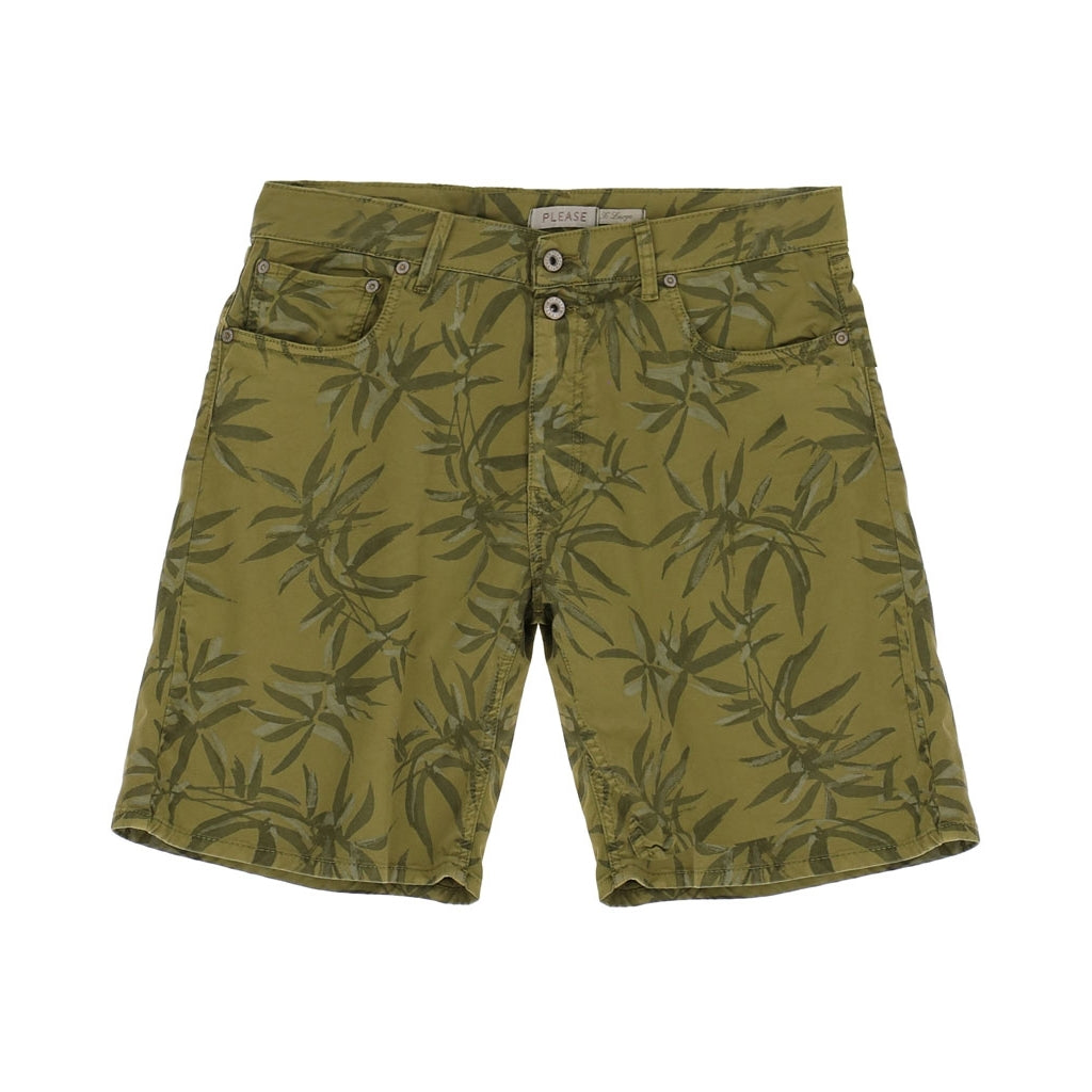 Please 2B shorts Bamboo Olive Oil