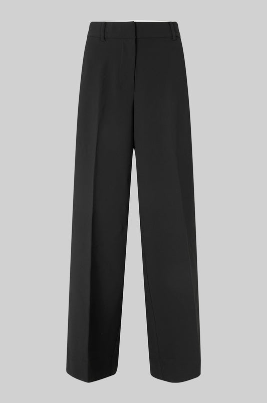 Second Female Fique Straight Black Trousers