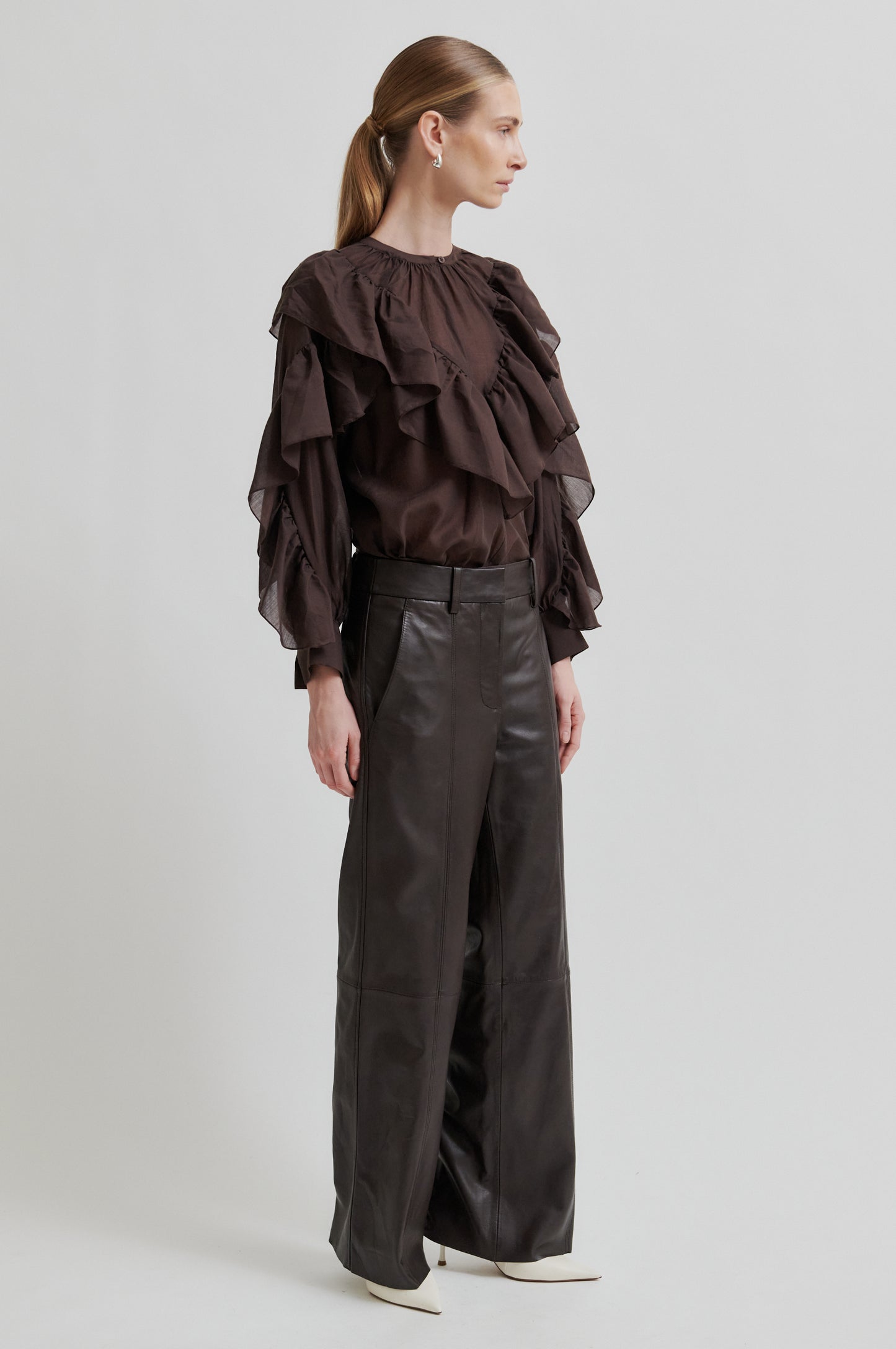 Second Female Fria Frill Bluse