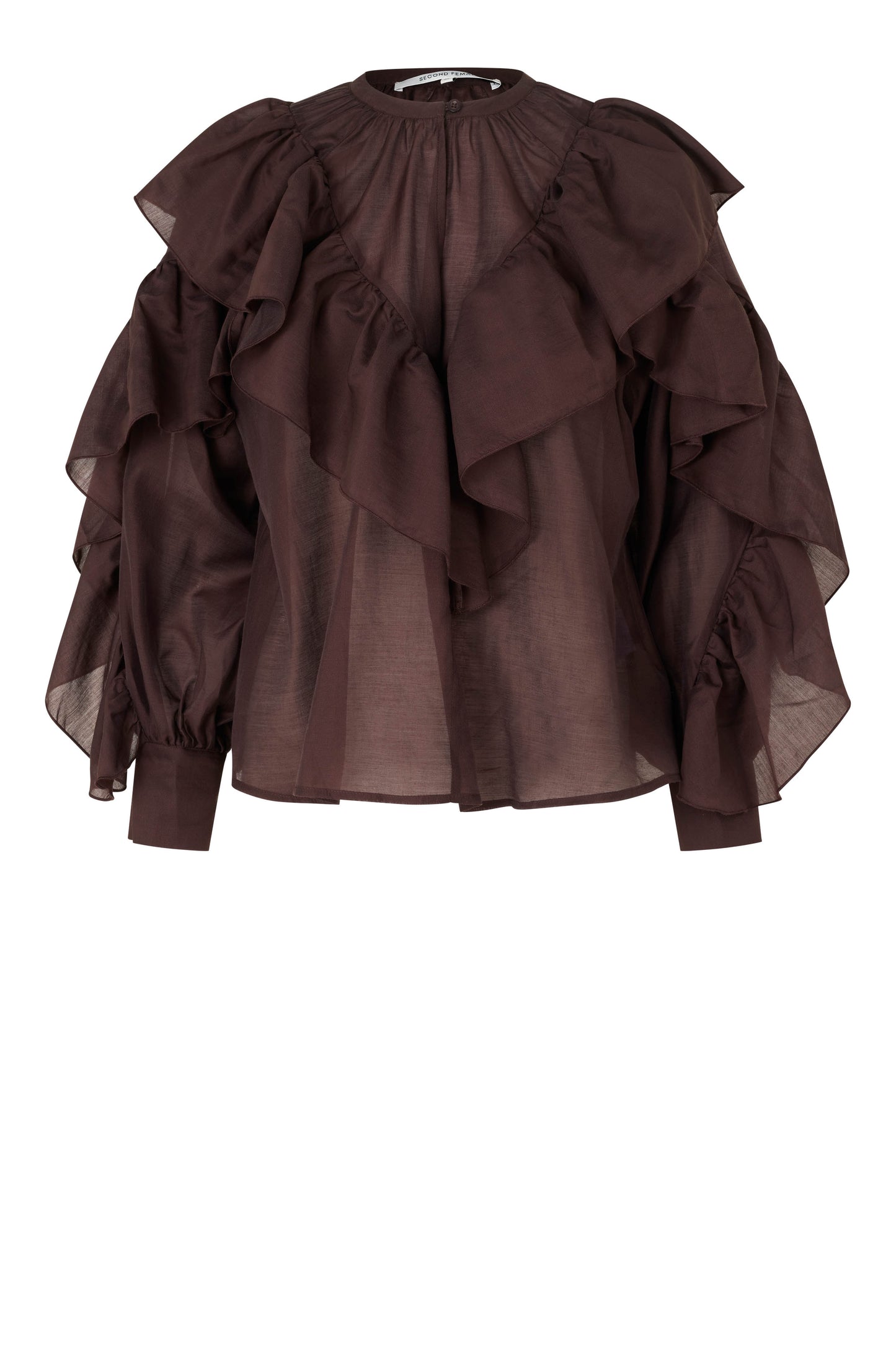 Second Female Fria Frill Bluse