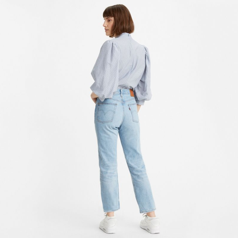 Levi`s 501 Cropped - Luxor Blå