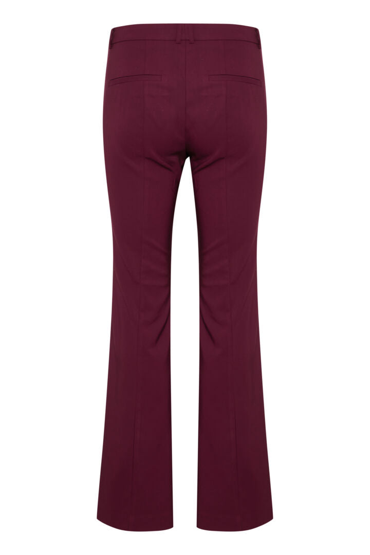 Inwear Zella Bootcut Cabernet Bukse