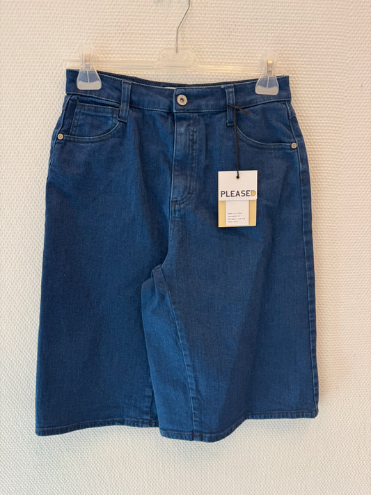 Please Bermuda Denim