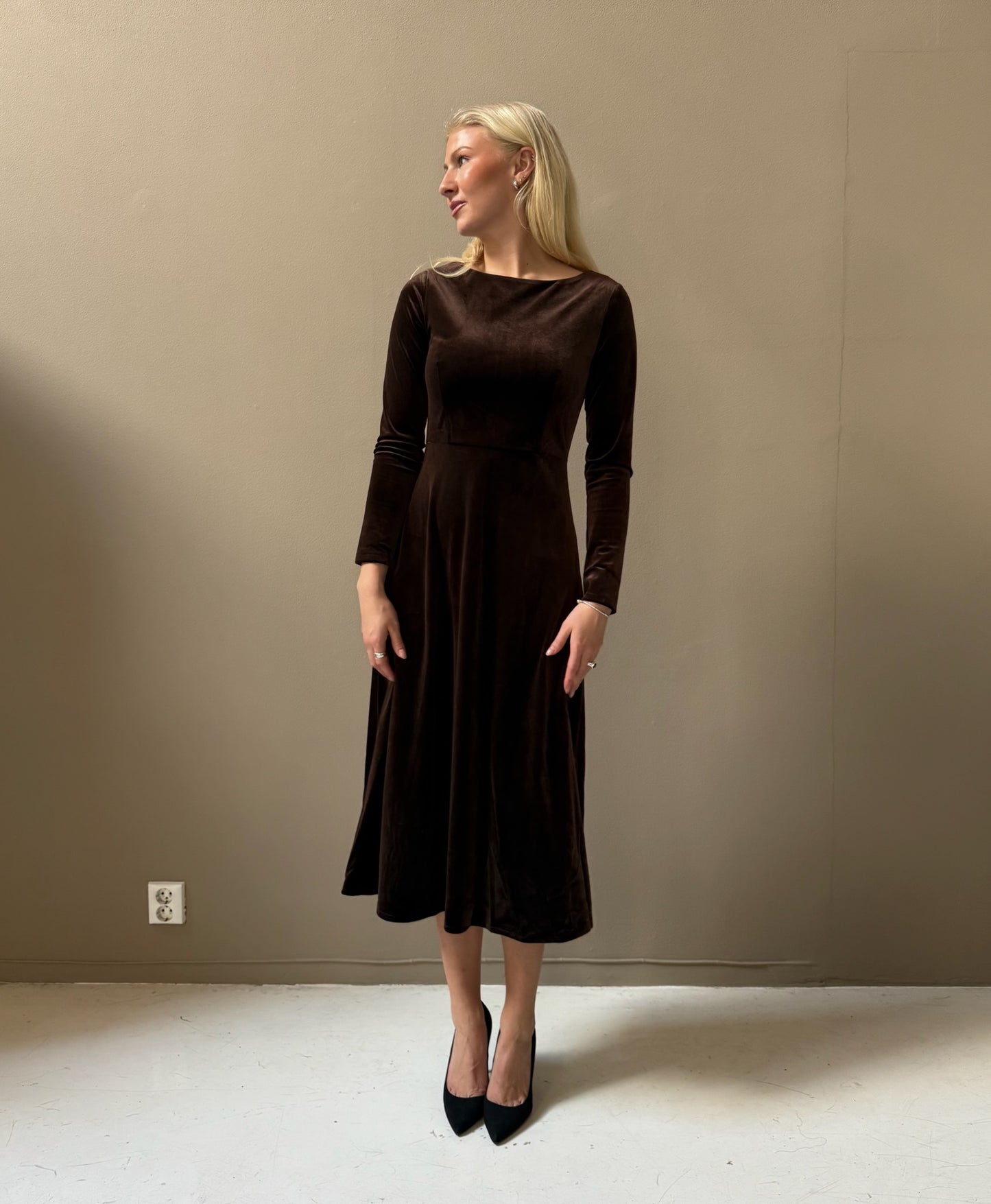 From Paris With Love CoCo Velur kjole