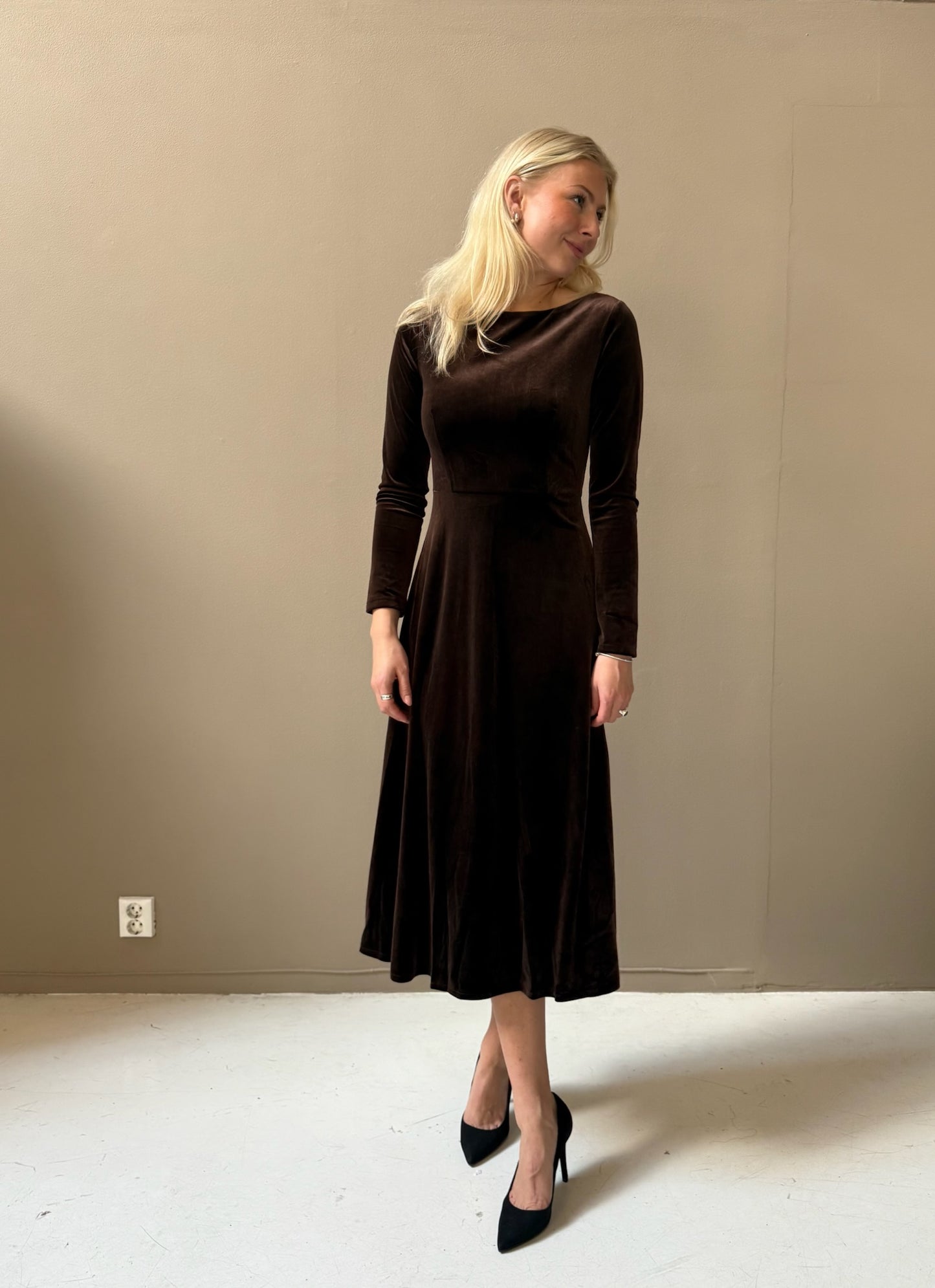 From Paris With Love CoCo Velur kjole