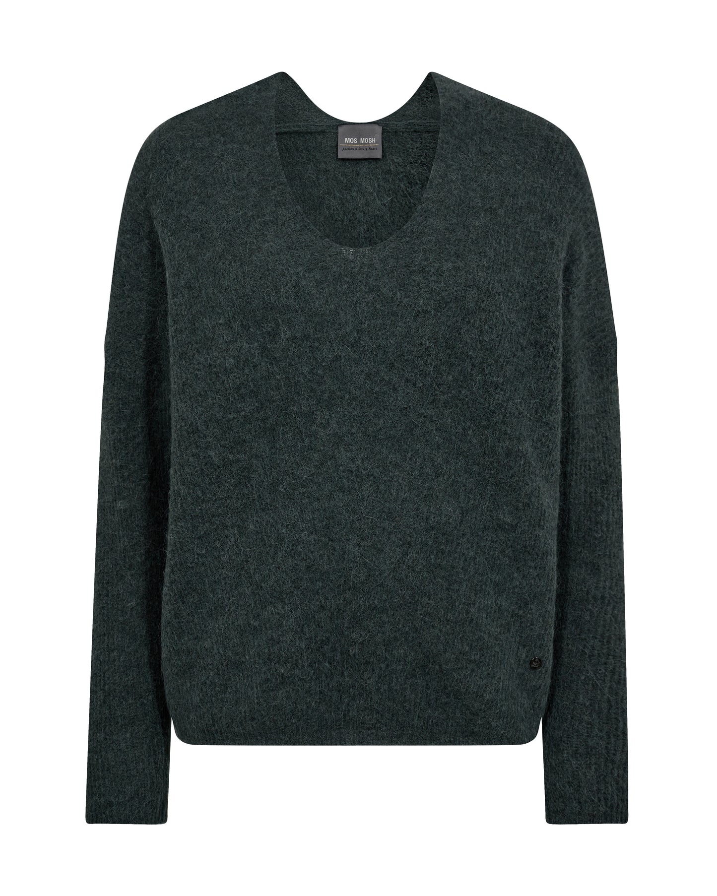 Mos Mosh Thora V-Neck Urban Chic Genser