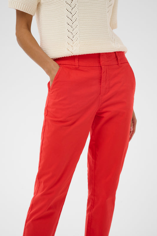 Part Two Soffys Poppy Red Bukse