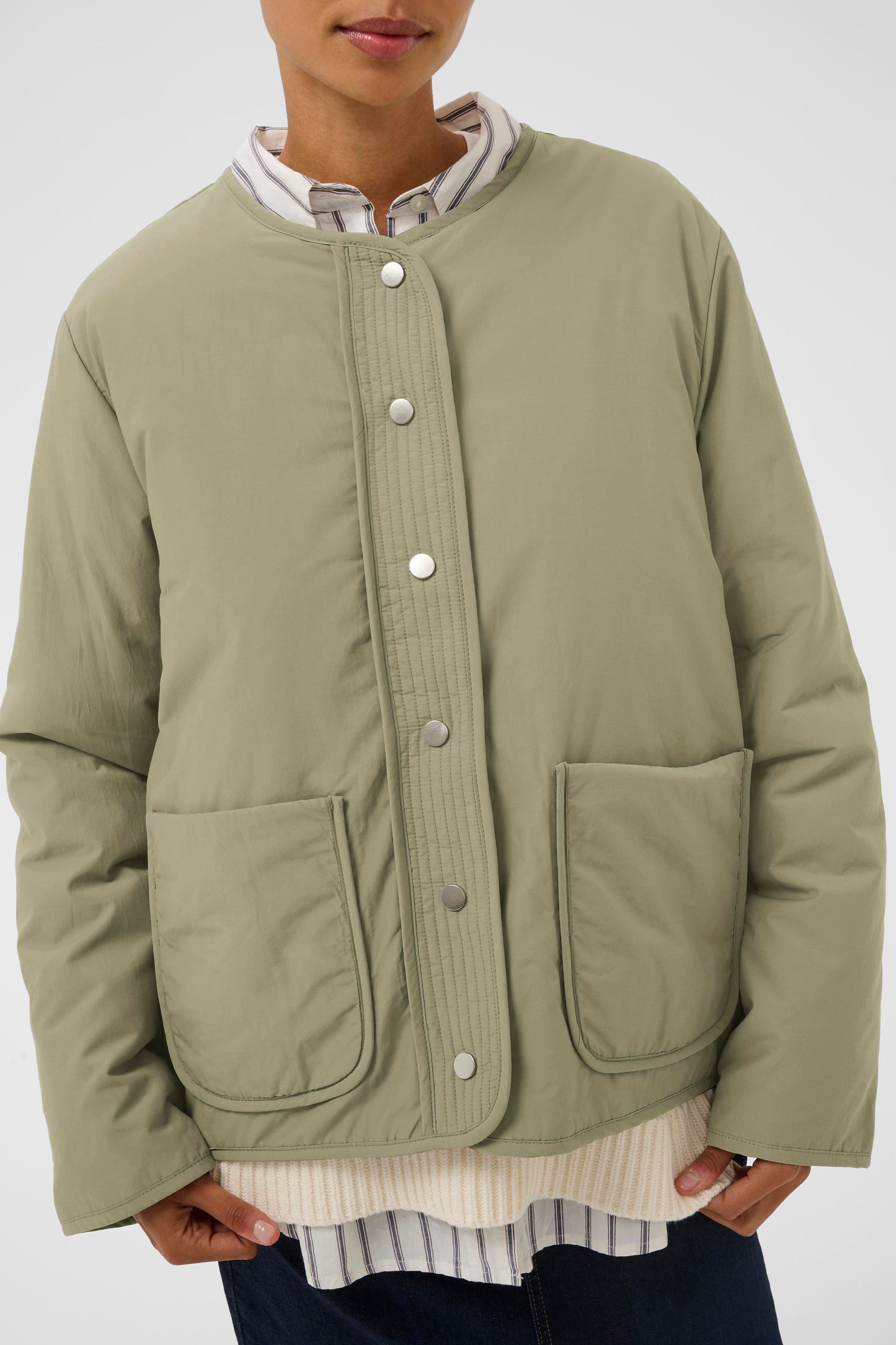 Part Two Yamina Vetiver Jacket