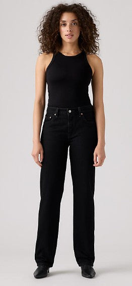 Levis 501 90s Rinsed Blacktop Jeans
