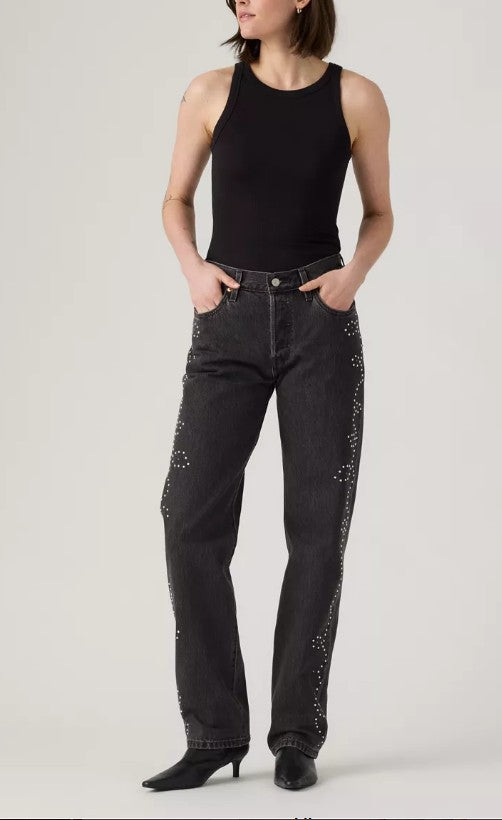 Levis 501 90s Bejeweled Jeans