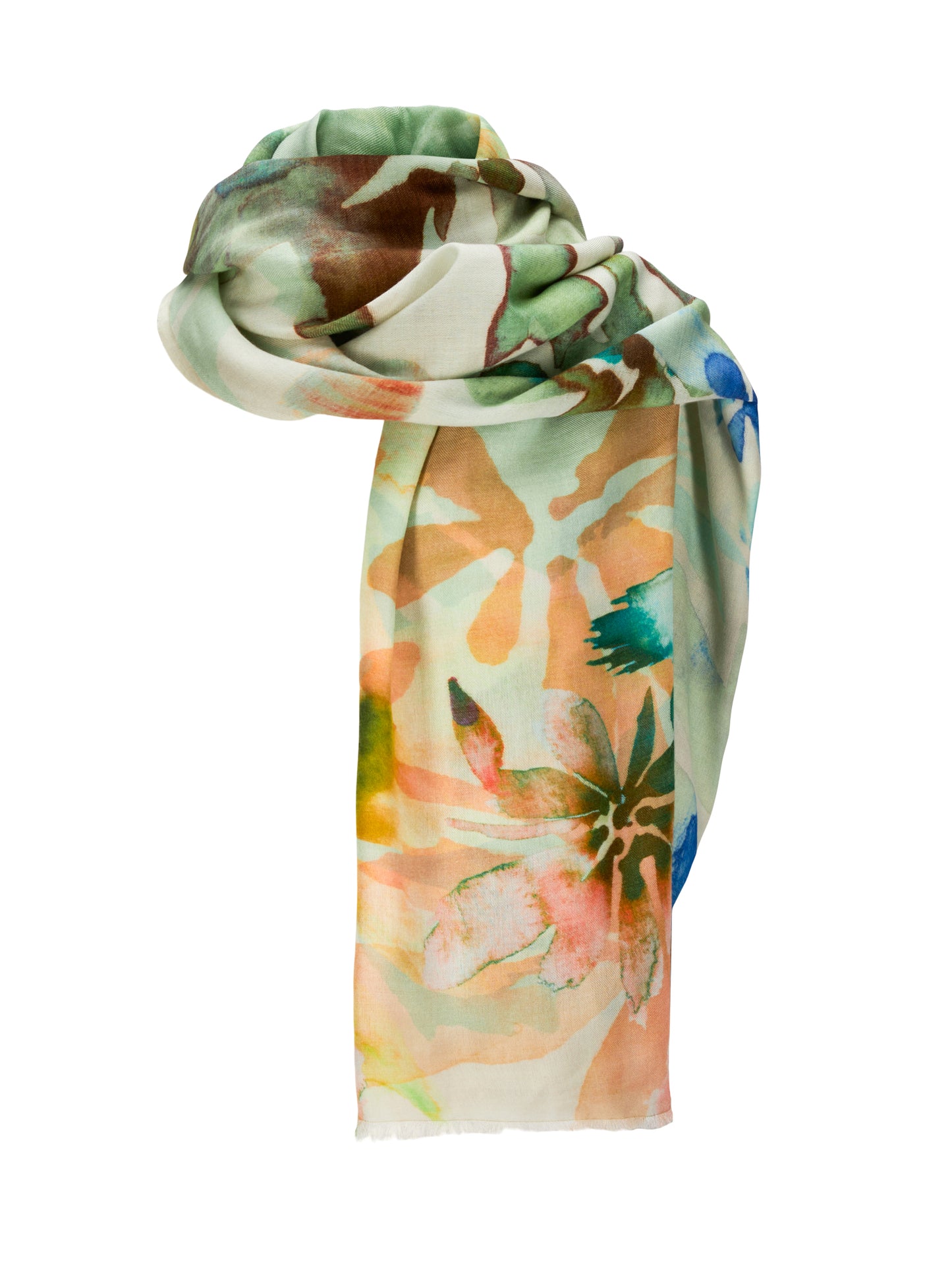 Katrin Uri Skjerf Aqua Flower